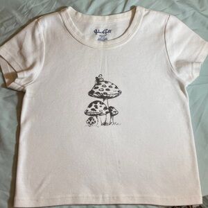 brandy melville baby tee